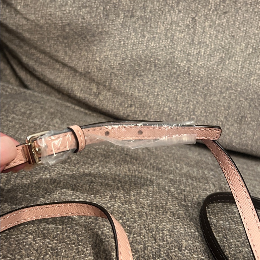 henri bendel Pink Pearl Stud Crossbody & Black White Stripe Crossbody Duo - Picture 2 of 12